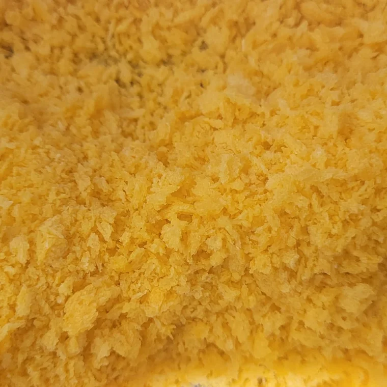Orange bread crumbs